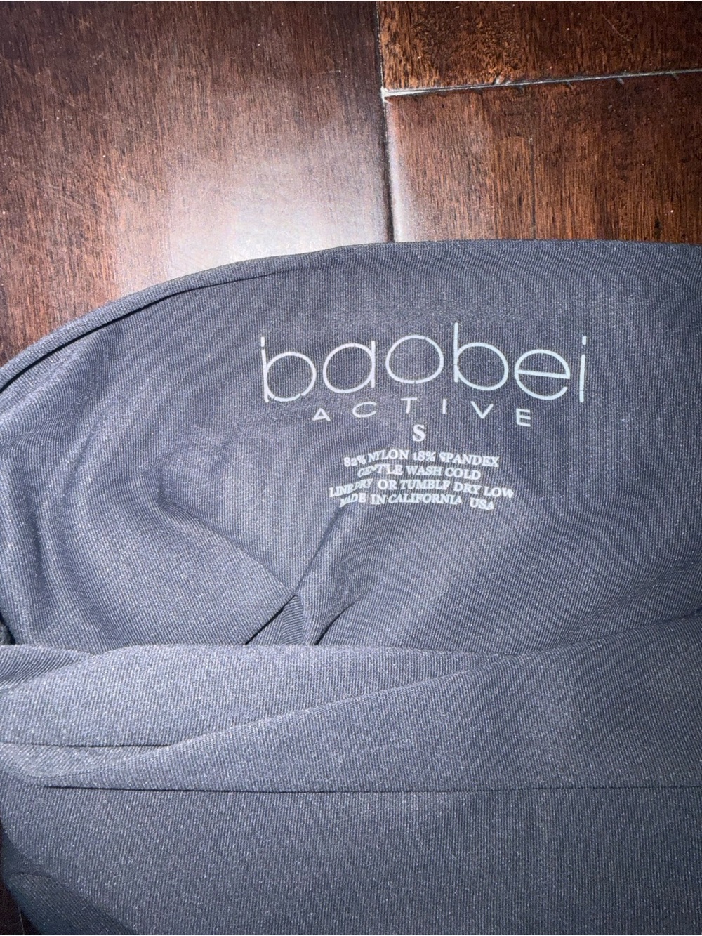 baobei Active Black Sports Bra